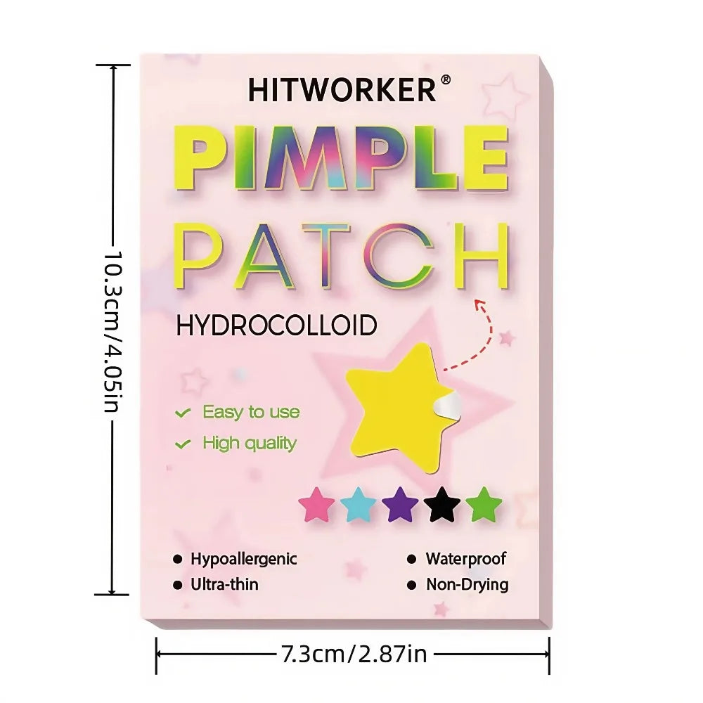 Star Shape Invisible Acne Pimple Patches For All Skin Types