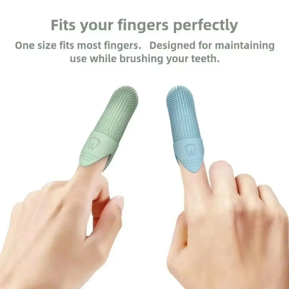 Silicone Finger Toothbrush For Dogs And Cats Dental Care