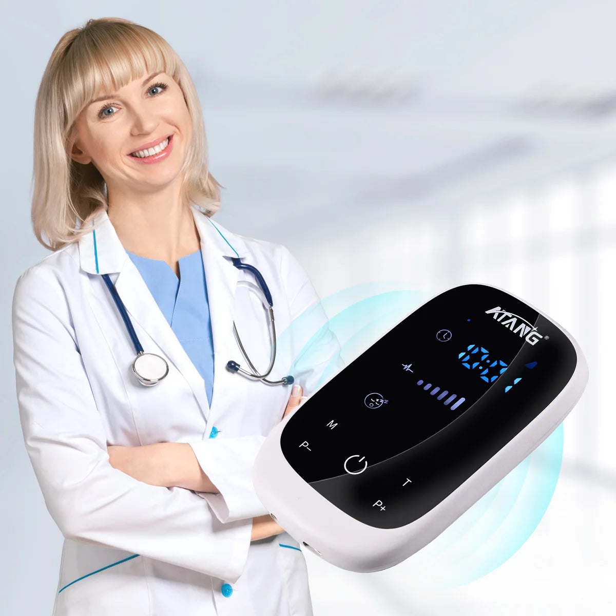 ATANG CES Cranial Electrotherapy Stimulator for Sleep And Pain Relief