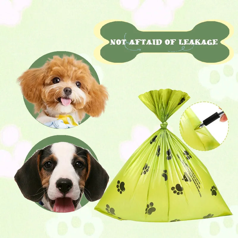 Premium Leak Proof Dog Poop Bags For Convenient Pet Cleanup