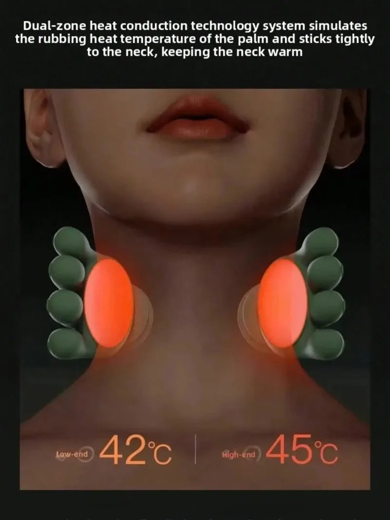 4D Shiatsu Neck And Shoulder Massager With Heat Relief