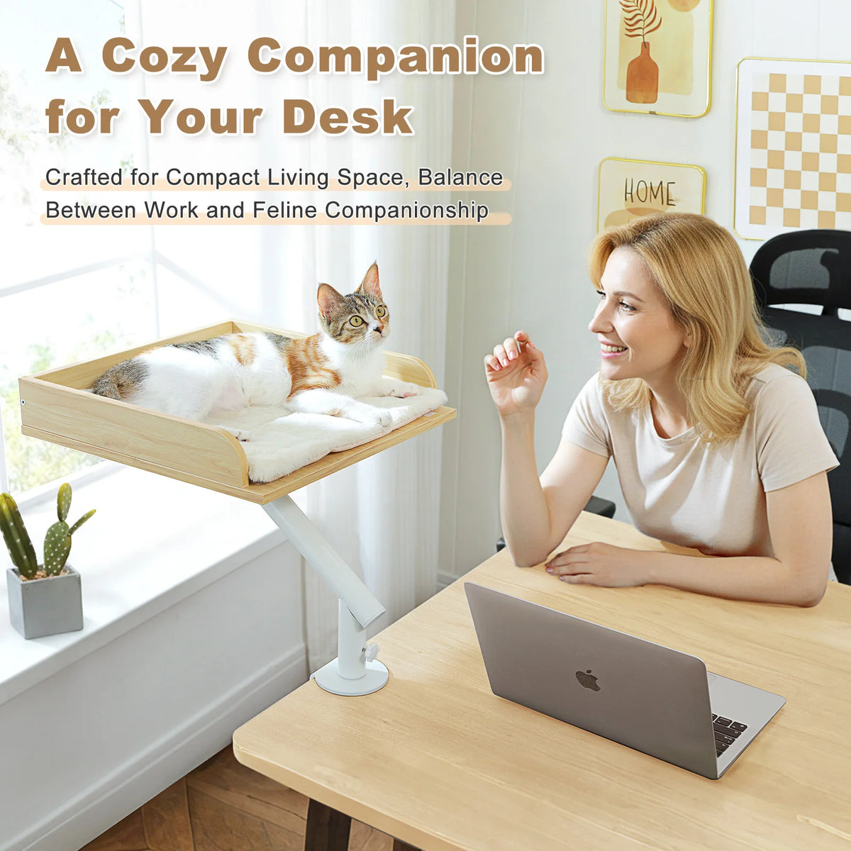 PAWZ Road Adjustable Cat Desk Bed And Hammock Stand