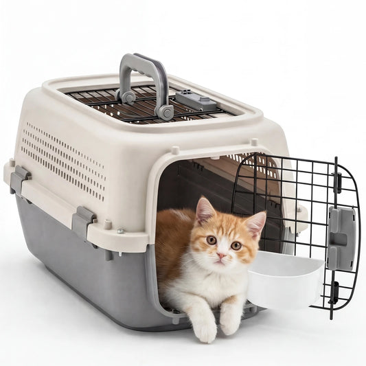 Premium Travel Pet Carrier Crate For Small Dogs And Cats