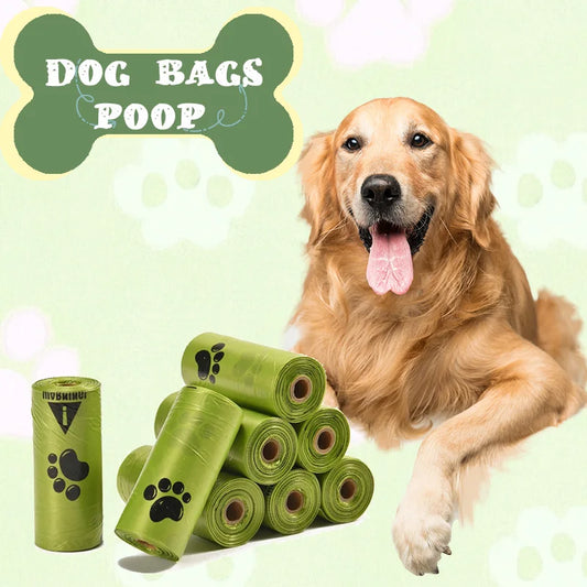 Premium Leak Proof Dog Poop Bags For Convenient Pet Cleanup