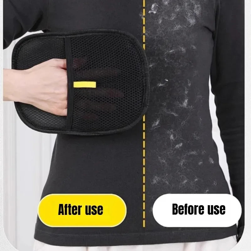 Pet Grooming Gloves Practical Hair Removal Brush Mitts For Cats