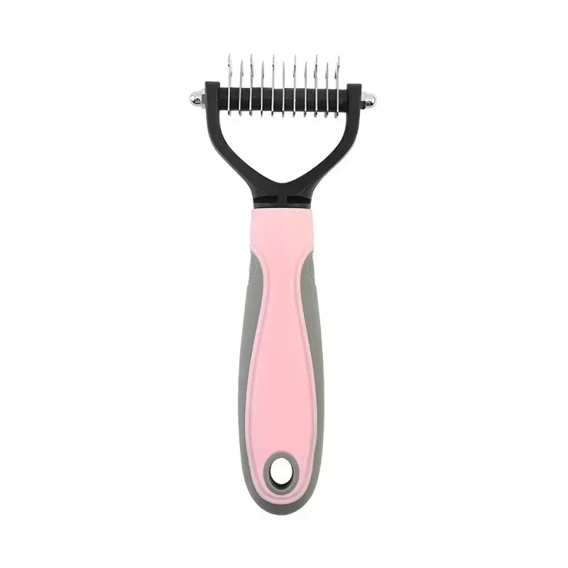 Double Sided Stainless Steel Pet Grooming Brush For Dogs Cats