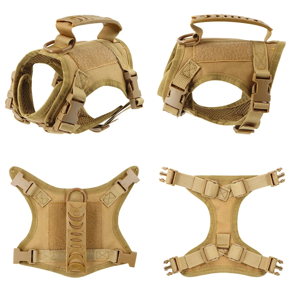 Petavel Tactical Escape Proof Harness Vest With Top Handle