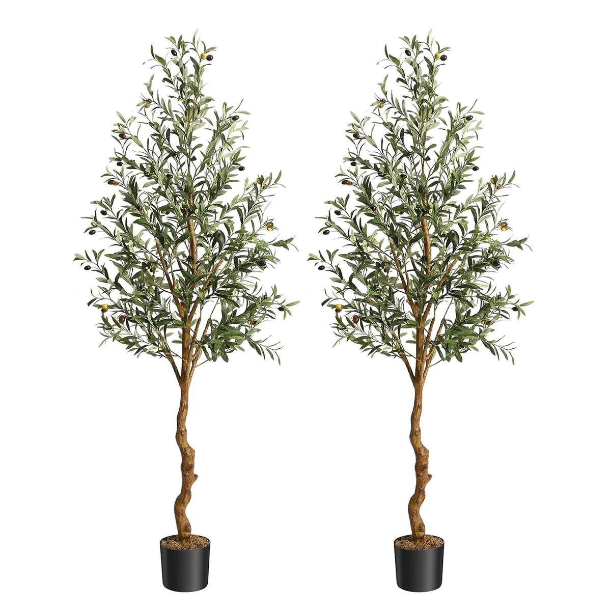HiMISS Artificial Olive Tree for Home and Outdoor Decor