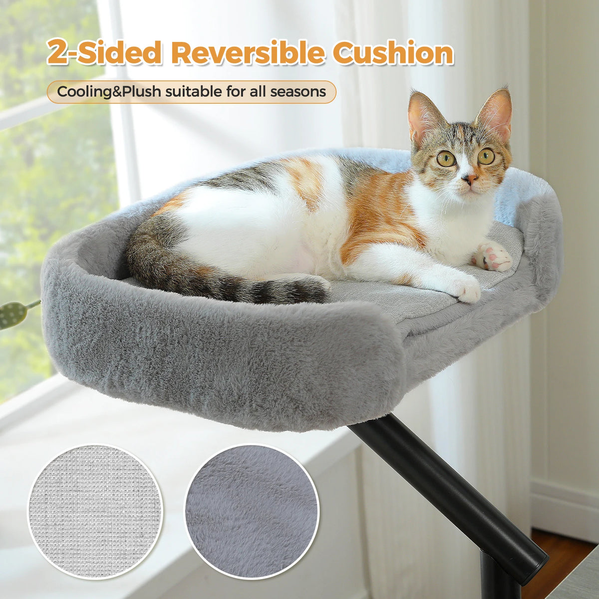 PAWZ Road Adjustable Cat Desk Bed And Hammock Stand